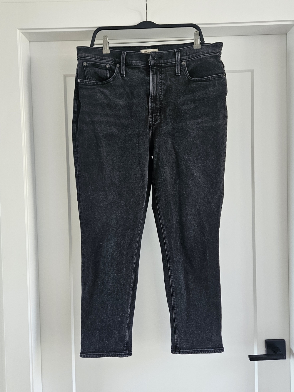 Madewell The Perfect Vintage Jean Washed Black Size 32